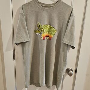 Patagonia Responsibili-tee Fish Hog T-Shirt - Green - Size XL Regular-Fit